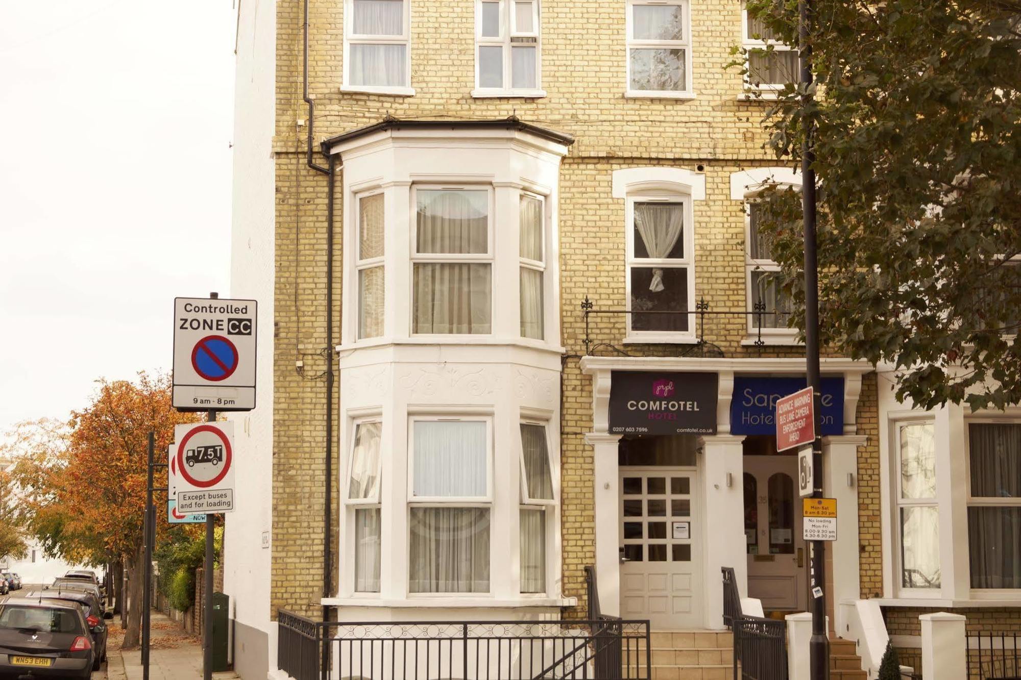 Comfotel Prpl London Bagian luar foto